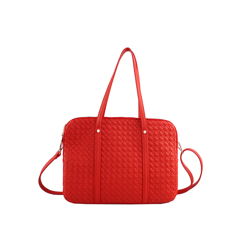 PU woven handbag EBG16365